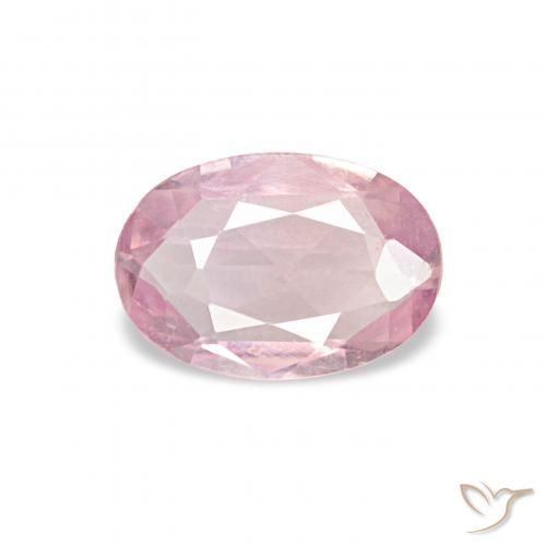 0.40ct Light Bubblegum Pink Sapphire, Oval, VVS-VS