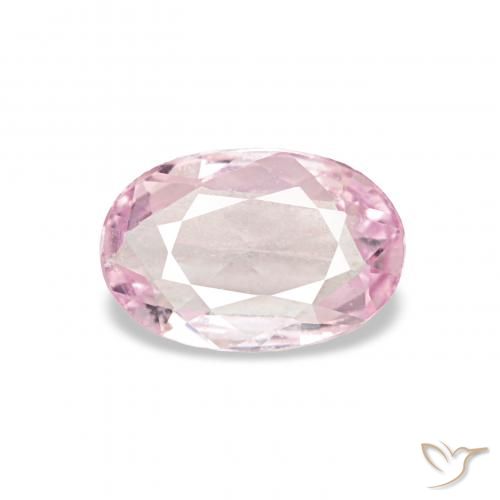 0.38ct Very Light Pink Sapphire, Oval, VS