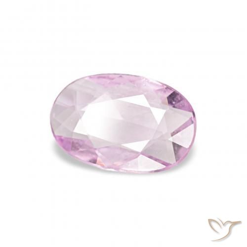0.30 ct Pink Sapphire Stone, Natural Sapphire in Oval Facet Shape for Sale
