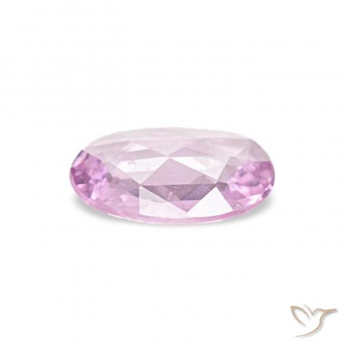 Sapphire Gemstone in 6 x 4 mm (calibrated) Size for Sale, Sapphire Stone in Cherry Pink Tone Color