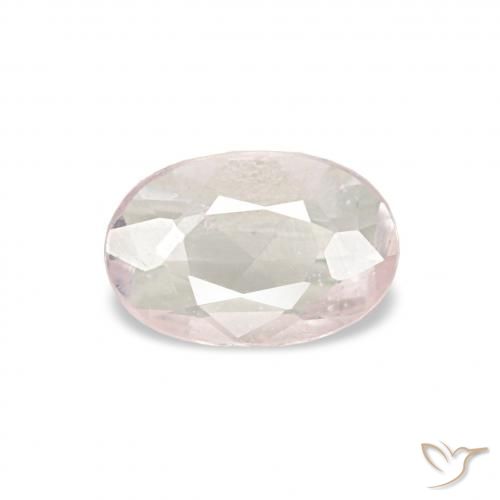 0.30 ct Pink Sapphire Gemstone, Sapphire Gem in Oval Facet Shape for Sale.