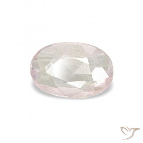 0.30 ct Pink Sapphire Stone, Natural Sapphire in Oval Facet Shape for Sale