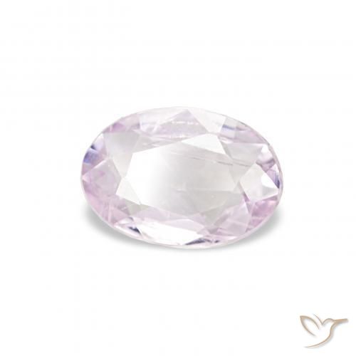 0.36 ct Purple Sapphire Stone, Natural Sapphire in Oval Facet Shape for Sale