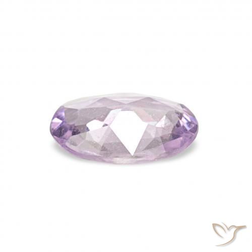 Sapphire Gemstone in 6 x 4 mm (calibrated) Size for Sale, Sapphire Stone in Very Light Purple Color