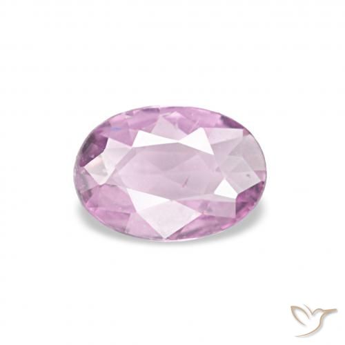 0.32ct Very Light Royal Purple Pink Sapphire, Oval, VVS-VS
