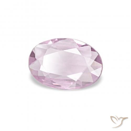 0.28 ct Pink Sapphire Stone, Natural Sapphire in Oval Facet Shape for Sale