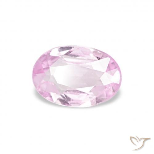 0.40 ct Purple Sapphire Stone, Natural Sapphire in Oval Facet Shape for Sale