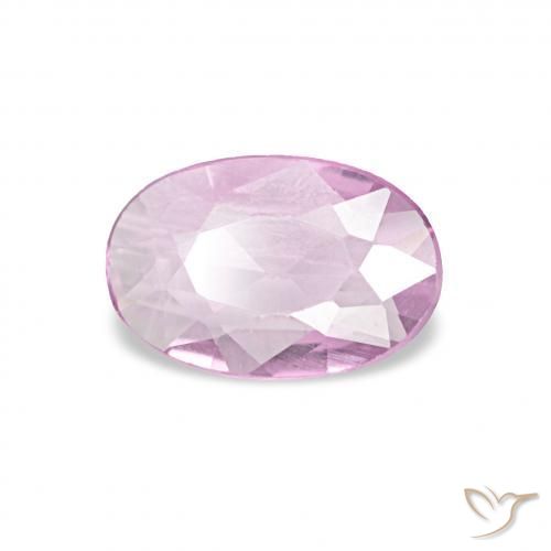 0.36 ct Purple Sapphire Stone, Natural Sapphire in Oval Facet Shape for Sale