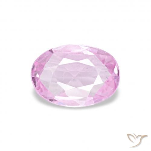 0.40ct Light Pinkish Violet Purple Sapphire, Oval, VVS-VS