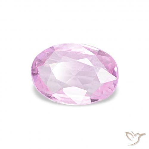0.40 ct Purple Sapphire Stone, Natural Sapphire in Oval Facet Shape for Sale