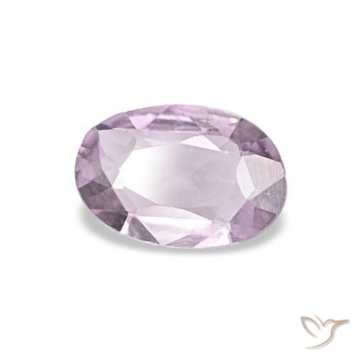 0.41 ct Purple Sapphire Stone, Natural Sapphire in Oval Facet Shape for Sale