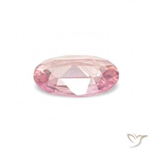 Sapphire Gemstone in 5.6 x 4 mm Size for Sale, Sapphire Stone in Light Pink Color
