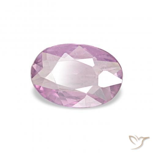 0.35 ct Purple Sapphire Stone, Natural Sapphire in Oval Facet Shape for Sale