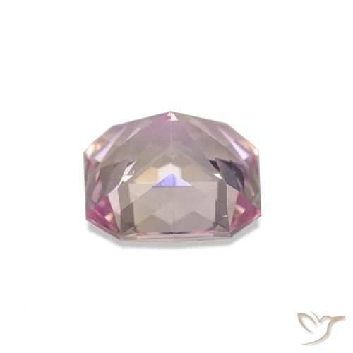 Sapphire Gemstone in 6.2 x 5.9 mm Size for Sale, Sapphire Stone in Pink Color