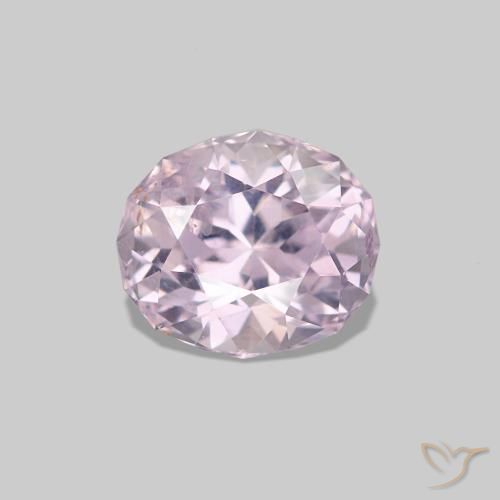 1.08 ct Pink Sapphire Gemstone, Sapphire Gem in Oval Diamond-Cut Shape for Sale.