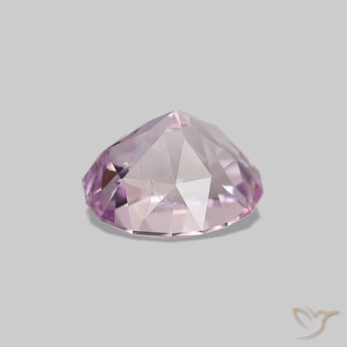 Sapphire Gemstone in 6.2 x 5.3 mm Size for Sale, Sapphire Stone in Light Lavender Pink Color