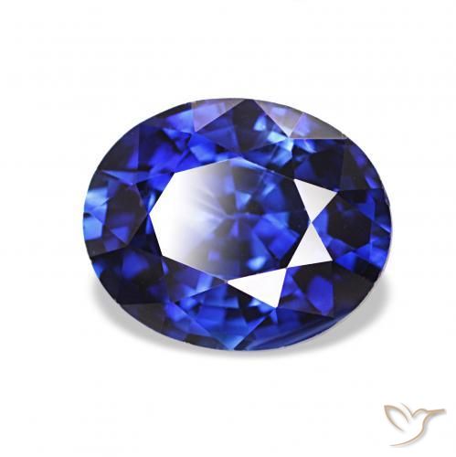 2.02ct Royal Blue Sapphire, Oval, VVS