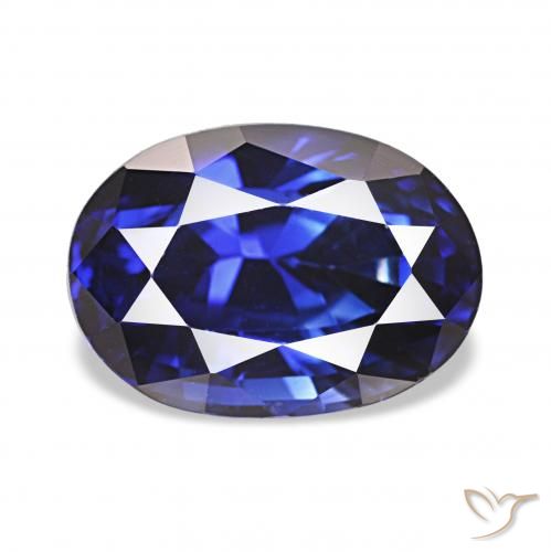 2.14ct Royal Blue Sapphire, Oval, VVS
