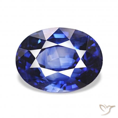 2.03ct Royal Blue Sapphire, Oval, VVS