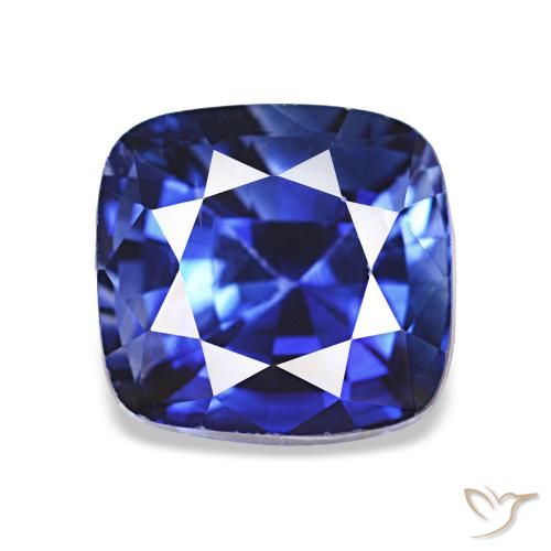 2.04ct Royal Blue Sapphire, Cushion, VVS
