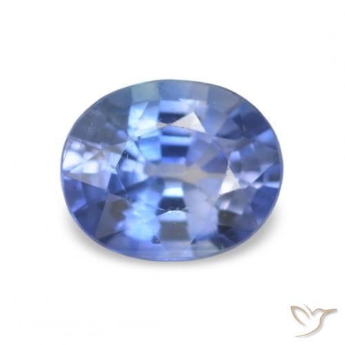 0.53ct Medium Navy Blue Sapphire, Oval, VVS-VS