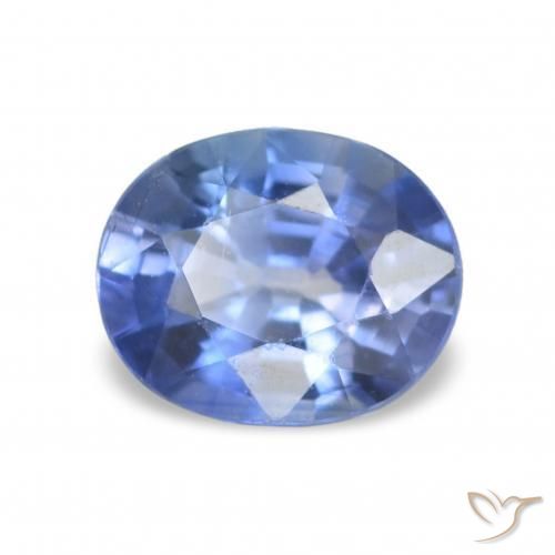 1.60 ctw Blue Sapphire Stones, Natural Sapphire in Oval Facet Shape for Sale