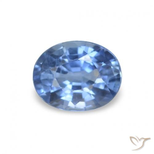 1.82 ctw Blue Sapphire Gemstones, Sapphire Gems in Oval Facet Shape for Sale.