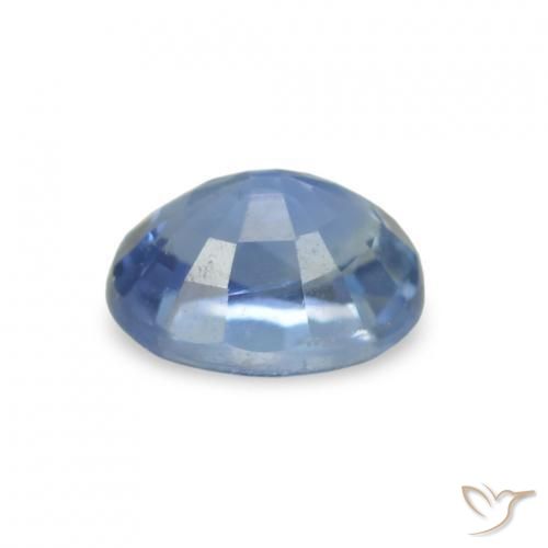 Sapphire Gemstones in 4.4 x 3.6 mm Size for Sale, Sapphire Stones in Navy Blue Color
