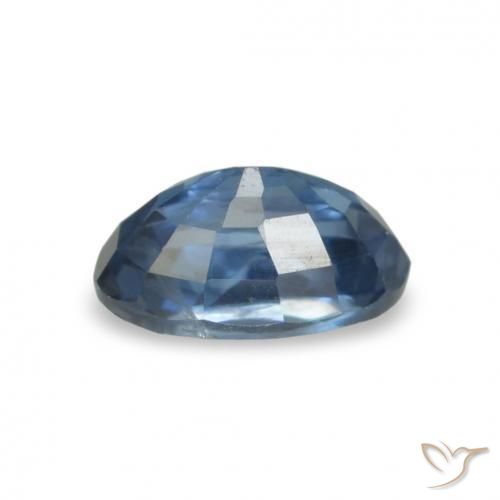 Sapphire Gemstones in 4.9 x 3.2 mm Size for Sale, Sapphire Stones in Navy Blue Color