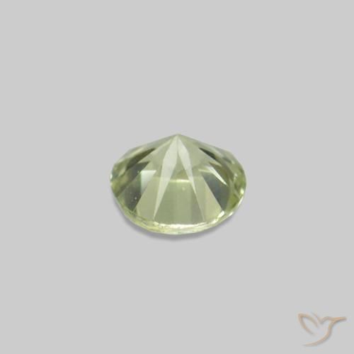 Sapphire Gemstones in 1.6 mm Size for Sale, Sapphire Stones in Grayish Green Color