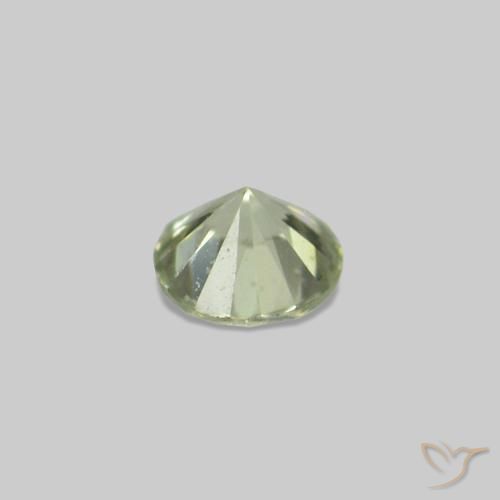 Sapphire Gemstones in 1.6 mm Size for Sale, Sapphire Stones in Very Light Green Color