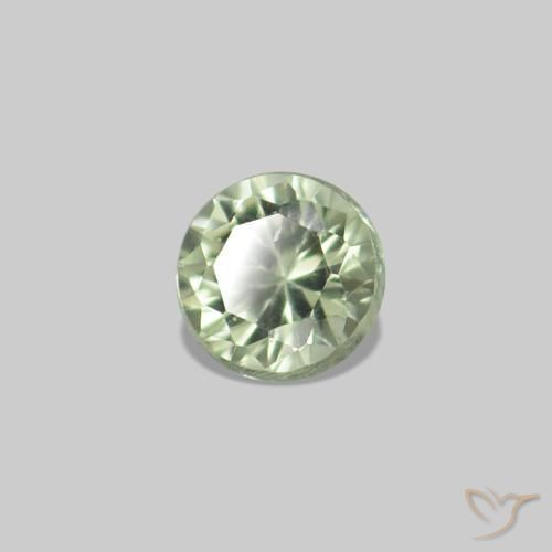 2.25 ctw Green Sapphire Stones, Natural Sapphire in Diamond-Cut Shape for Sale