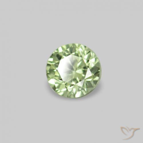 2.26 ctw Green Sapphire Stones, Natural Sapphire in Diamond-Cut Shape for Sale