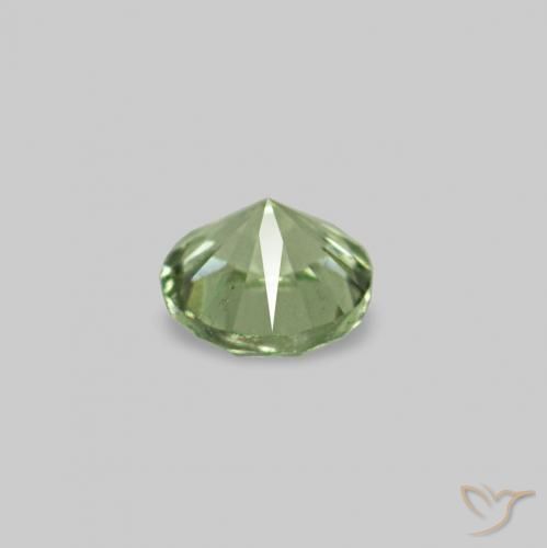 Sapphire Gemstones in 1.6 mm Size for Sale, Sapphire Stones in Very Light Green Color