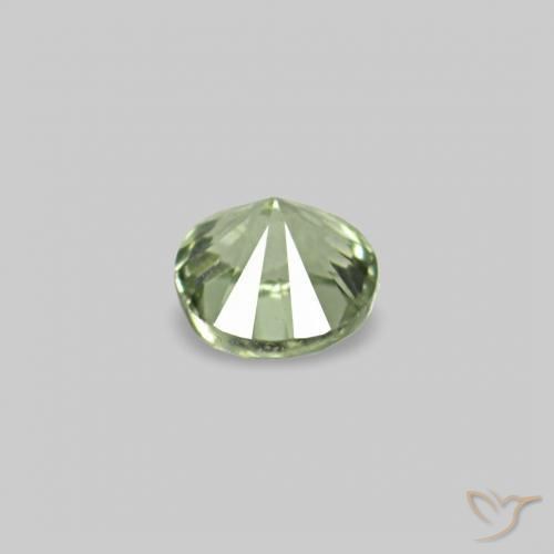 Sapphire Gemstones in 1.6 mm Size for Sale, Sapphire Stones in Very Light Green Color