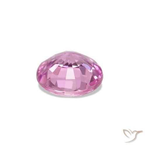 Sapphire Gemstone in 5 mm (calibrated) Size for Sale, Sapphire Stone in Light Royal Purple Pink Color