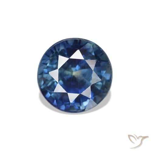 1.32ct Navy Blue Sapphire, Round, VVS-VS