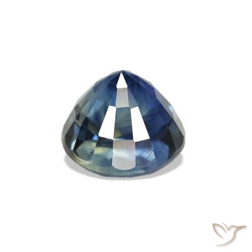 Sapphire Gemstone in 6 mm (calibrated) Size for Sale, Sapphire Stone in Navy Blue Color