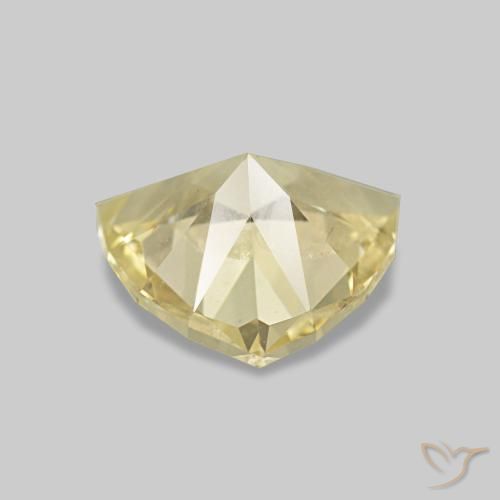Sapphire Gemstone in 7 x 7 mm (calibrated) Size for Sale, Sapphire Stone in Light Golden-Yellow Color