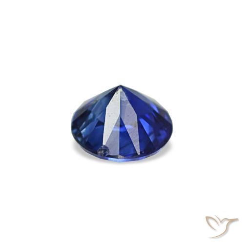 Sapphire Gemstones in 3 mm (calibrated) Size for Sale, Sapphire Stones in Dark Blue Color