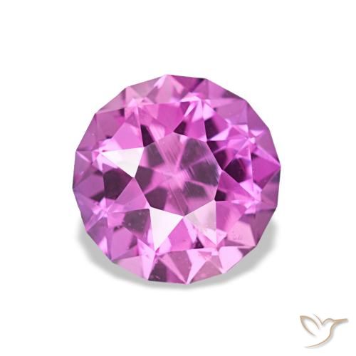 1.46ct Purple Sapphire, Round, VS