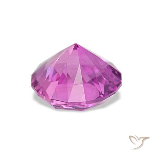 Sapphire Gemstone in 6.5 mm (calibrated) Size for Sale, Sapphire Stone in Medium Purple Color
