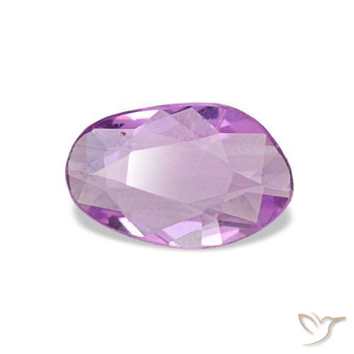0.43 ct Purple Sapphire Stone, Natural Sapphire in Fancy Cut Shape for Sale