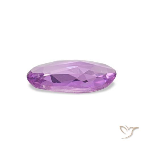 Sapphire Gemstone in 6.9 x 4.5 mm Size for Sale, Sapphire Stone in Medium Purple Color