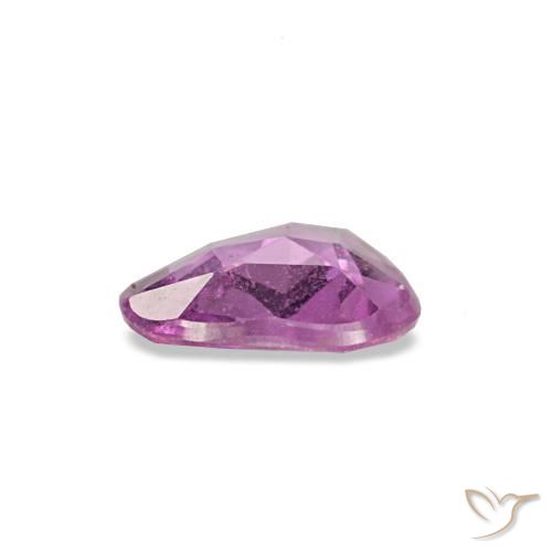 Sapphire Gemstone in 5.3 x 5.1 mm Size for Sale, Sapphire Stone in Intense Purple Color