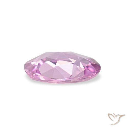 Sapphire Gemstone in 5.9 x 4.7 mm Size for Sale, Sapphire Stone in Medium Pink Color