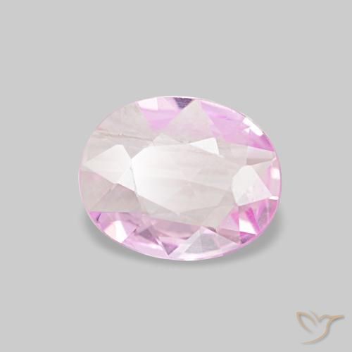 0.50 ct Purple Sapphire Stone, Natural Sapphire in Oval Facet Shape for Sale