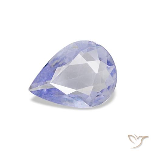 0.53ct Blue Sapphire, Pear Shape, VVS-VS