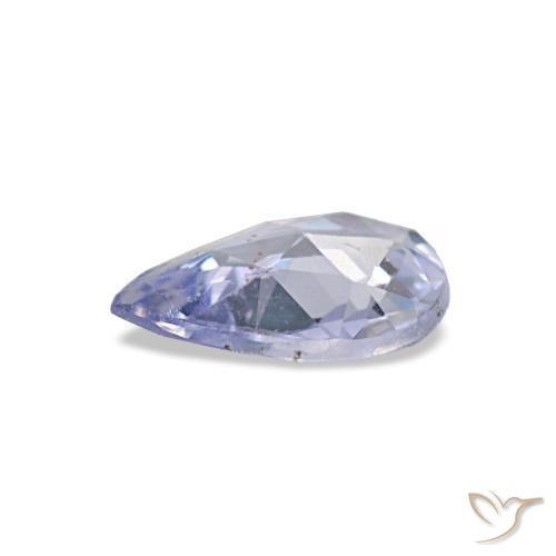 Sapphire Gemstone in 6.5 x 4.9 mm Size for Sale, Sapphire Stone in Light Blue Color