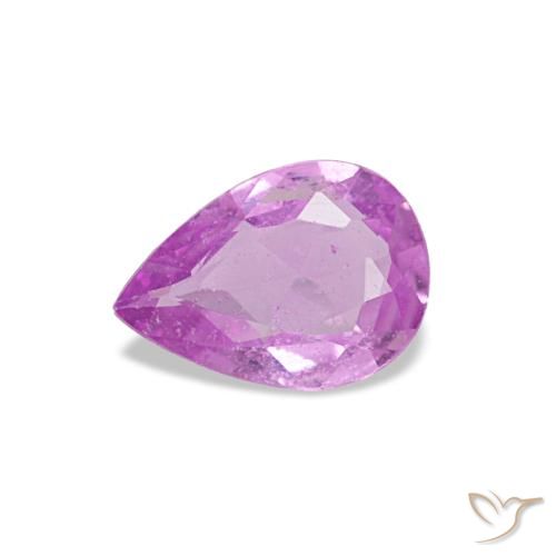 0.28ct Purple Sapphire, Pear Shape, VS